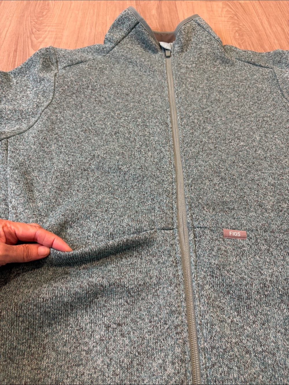 FIGS NWT On-Shift Sweater Knit Jacket - Picture 9 of 15